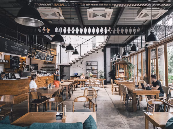 Restaurant decor